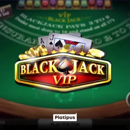 Blackjack VIP casino game by Platipus – featured logo at NaoBet