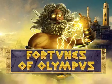 Fortunes of Olympus online game logo by Pragmatic Play on naobet-casino.nl