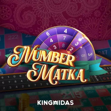 NumberMatka slot logo by King Midas at NaoBet