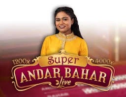 Super Andar Bahar slot visual from Evolution available on naobet-casino.nl