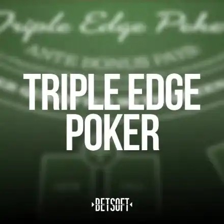Try Triple Edge Poker slot by Betsoft Gaming on naobet-casino.nl – logo image